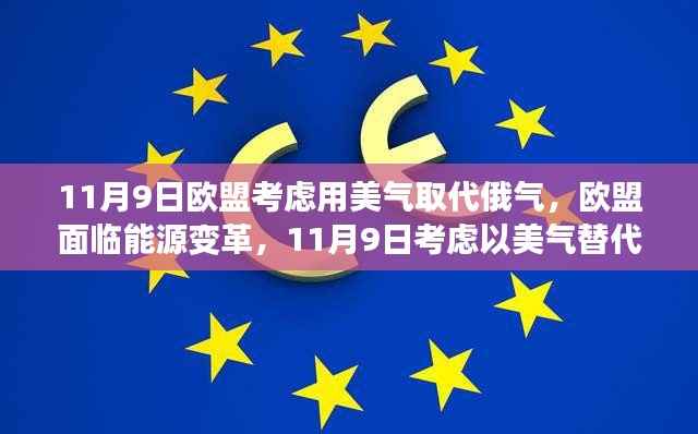欧盟面临能源变革,考虑以美国天然气替代俄罗斯天然气供应的决策时刻(欧盟用美气替代俄气)