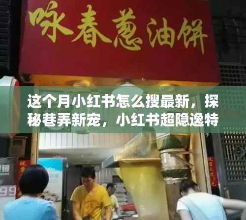 小红书探秘,巷弄新宠特色小店大揭秘,最新潮流搜索指南!