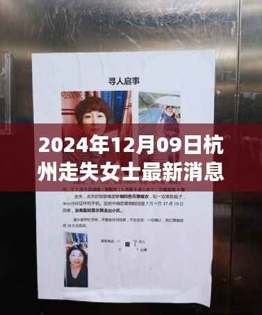 杭州失踪女士事件最新进展与深度分析,失踪女士最新消息揭秘(2024年12月09日)