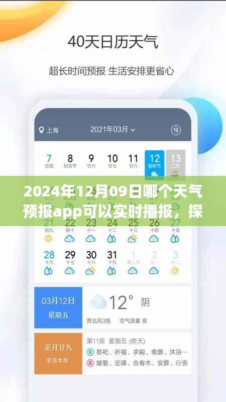 探秘天气预报app,实时播报小巷深处天气宝藏,揭秘最准确天气预报软件(针对2024年12月09日)